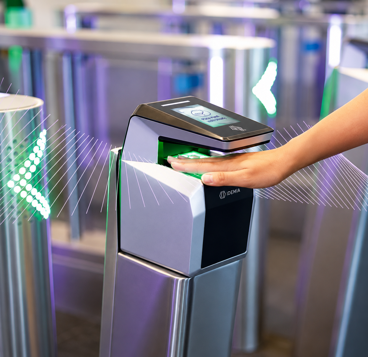 Terminal biométrique pour contrôle d acces gouvernemental